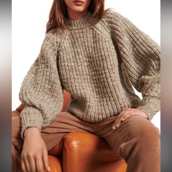 ba&sh
Timon Balloon Sleeve Sweater, size XS - Picture 1 of 6